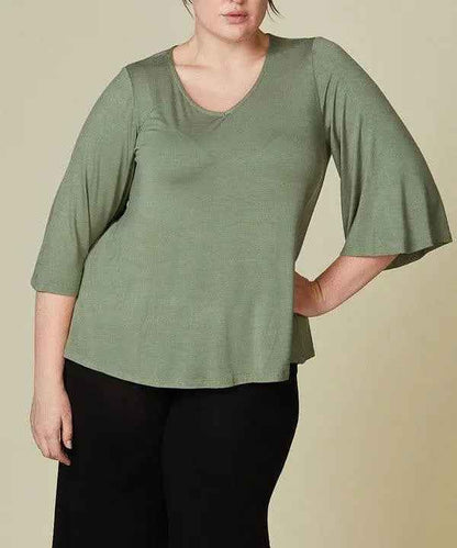 BAMBOO MISSYDAY CURVY TOP - FamilyClothes