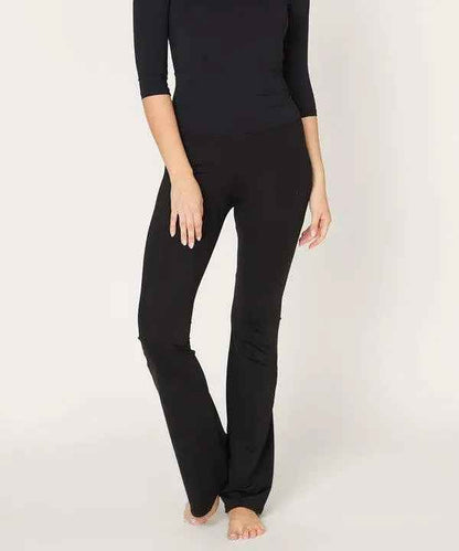 BAMBOO SLIM BELL YOGA PANTS - FamilyClothes