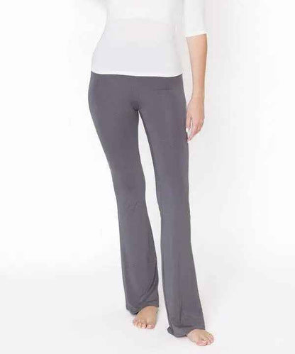 BAMBOO SLIM BELL YOGA PANTS - FamilyClothes