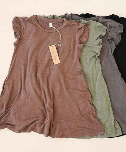 BAMBOO TULIP DRESS KIDS - FamilyClothes