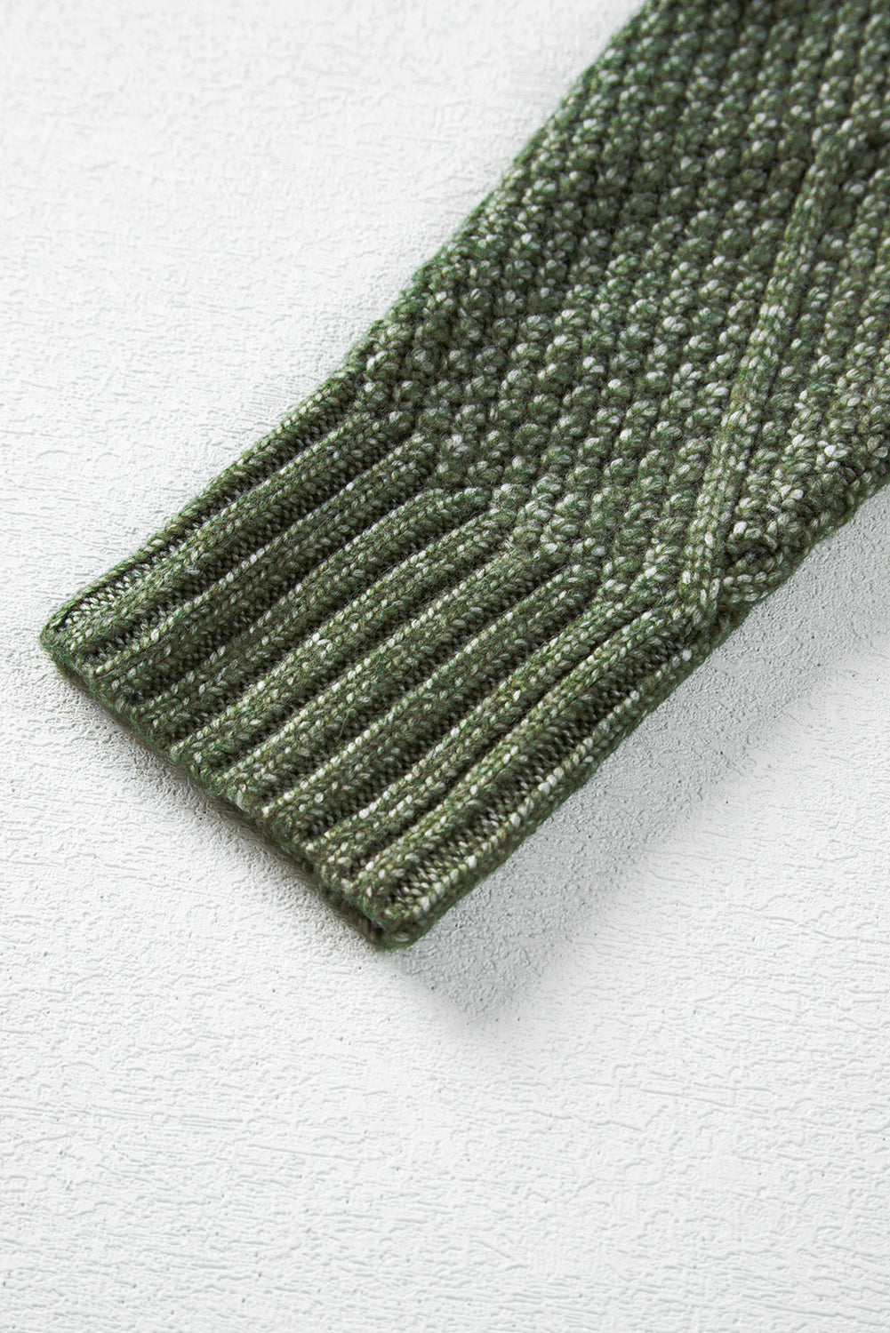 Coffee Knit Sweater Dress - Cable Knit Drop Shoulder Loose Fit Design - FamilyClothes