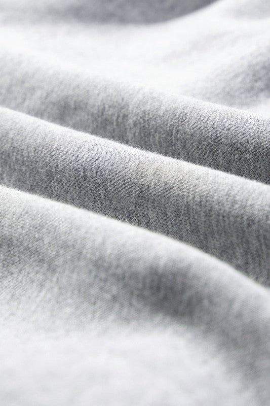 Solid Reverse Seams Hoodie and Joggers Set - FamilyClothes