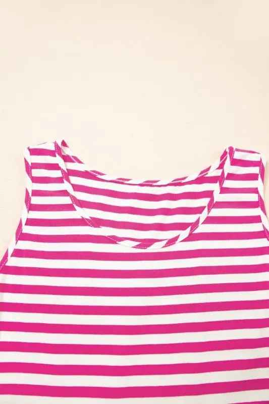 Cotton Pink Blue Multi Way Dress - FamilyClothes