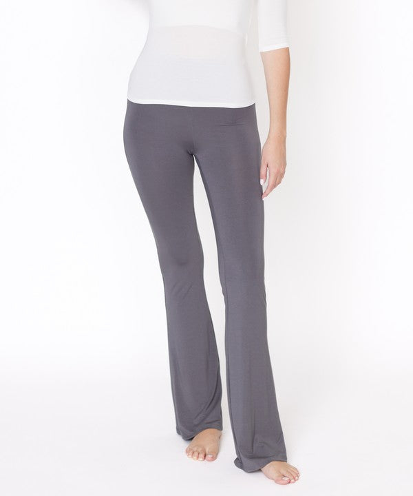 Bamboo Yoga Pants for Ultimate Comfort and Style - Slim Bell Design - FamilyClothes