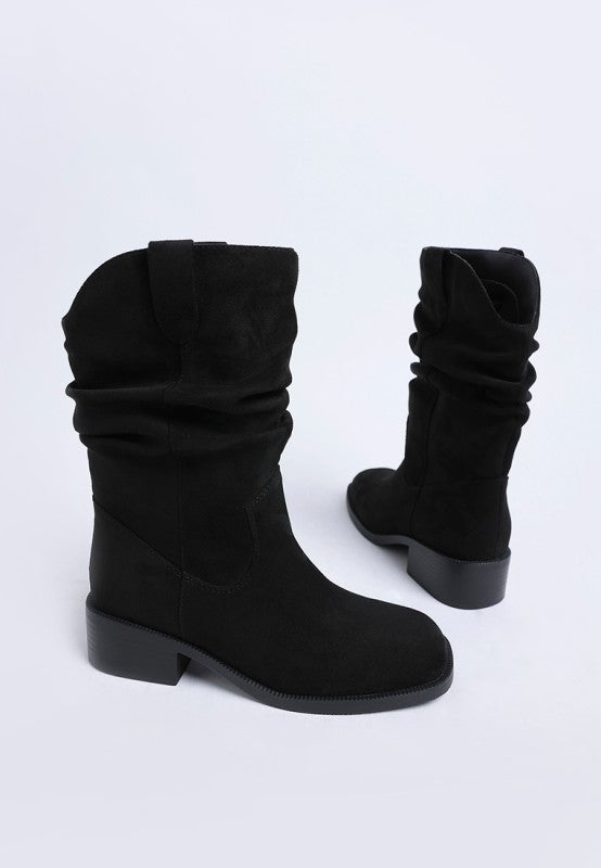 Ottawa Slouchy Cowboy Boots - FamilyClothes