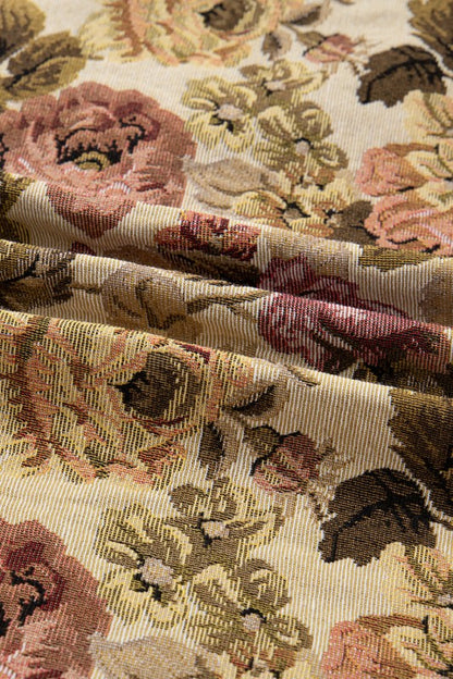 Floral Waffle Knit Patchwork Chest Pocket Buttoned - FamilyClothes