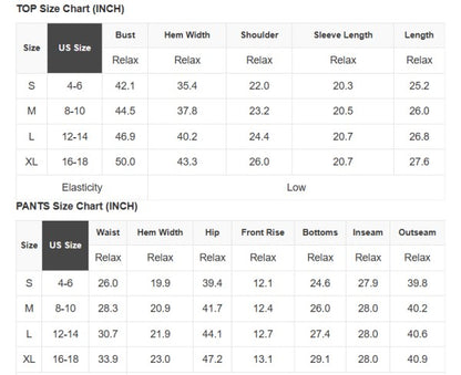 Leopard Contrast Trim Top and Pants Set - FamilyClothes