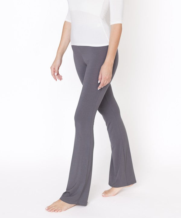 Bamboo Yoga Pants for Ultimate Comfort and Style - Slim Bell Design - FamilyClothes