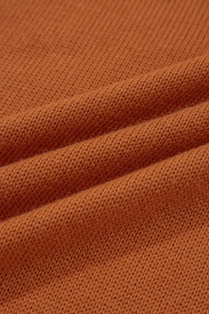 Abigail Trim Drop Shoulder Sweater - FamilyClothes