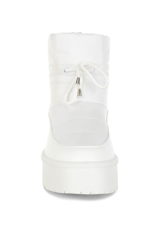 Pacos High Ankle Chunky Snow Boots - FamilyClothes