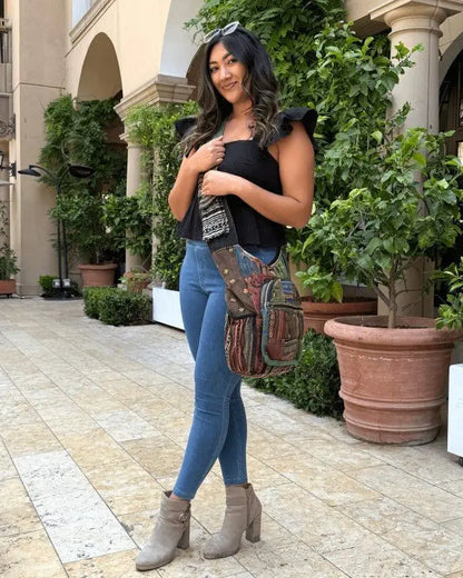 Kathmandu Collection Bee Hobo Bag - FamilyClothes