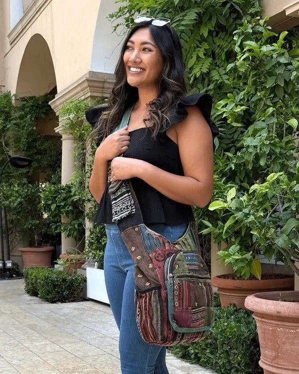 Kathmandu Collection Bee Hobo Bag - FamilyClothes