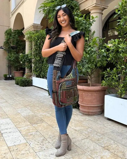 Kathmandu Collection Bee Hobo Bag - FamilyClothes