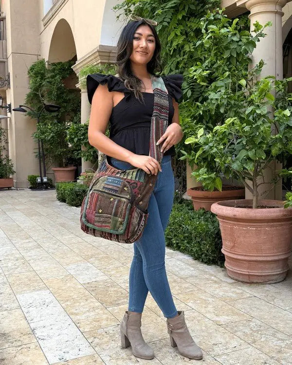 Kathmandu Collection Bee Hobo Bag - FamilyClothes