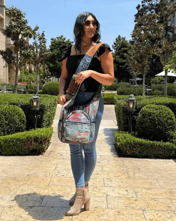 Kathmandu Collection Vintage Patchwork Hobo Bag - FamilyClothes