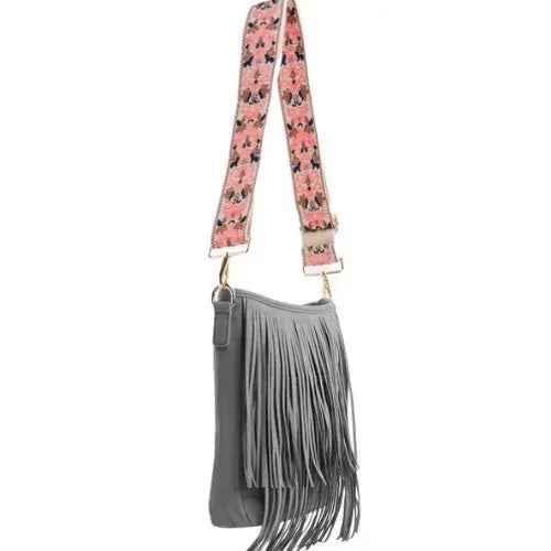 Kelce Influencer Style Vegan Fringe Bucket Bag - Stylish and Sustainable Option - FamilyClothes