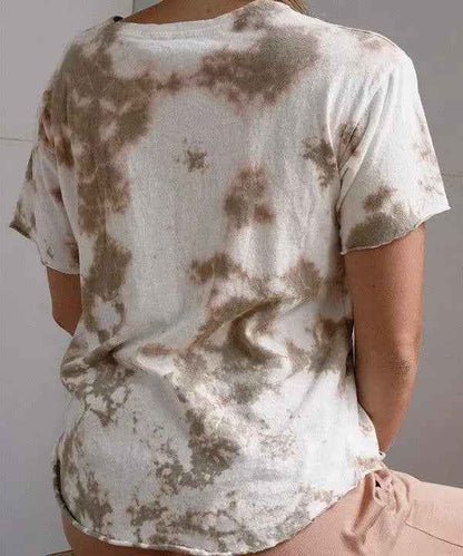 NEUTRAL COLOR HAND TIE DYE - FamilyClothes