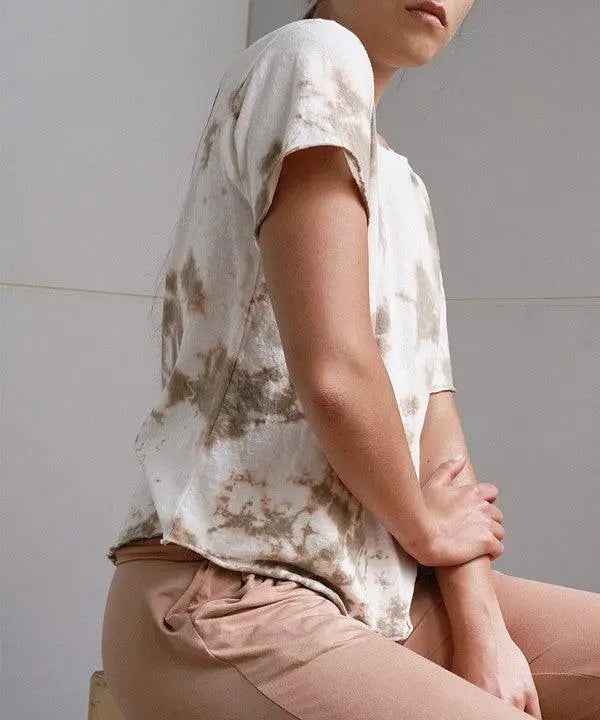 NEUTRAL COLOR HAND TIE DYE - FamilyClothes