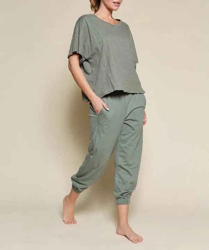 POCKET OVERSIZE V NECK - FamilyClothes
