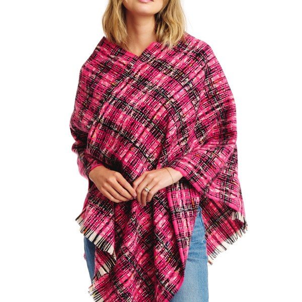 Tweed Please Luxe Poncho - FamilyClothes