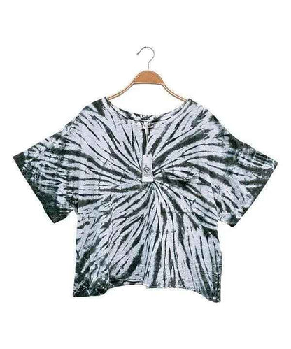 TWIST COTTON TIE DYE T - FamilyClothes