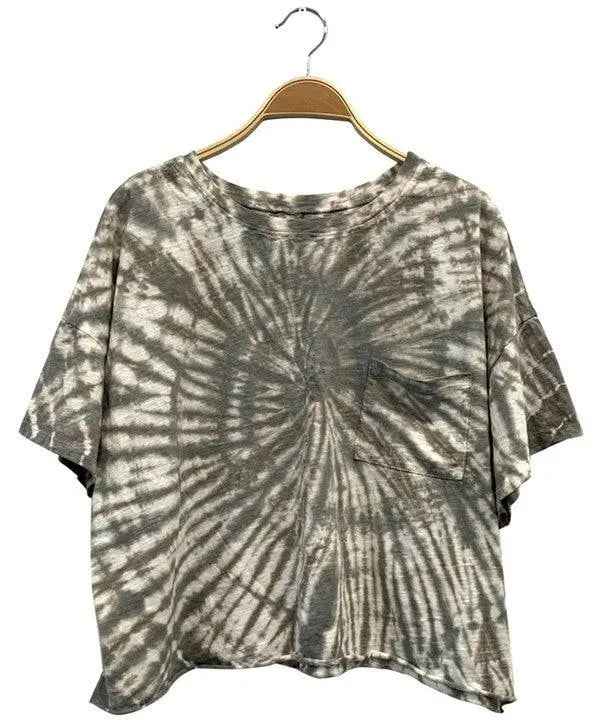 TWIST COTTON TIE DYE T - FamilyClothes