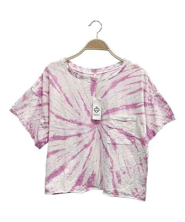 TWIST COTTON TIE DYE T - FamilyClothes