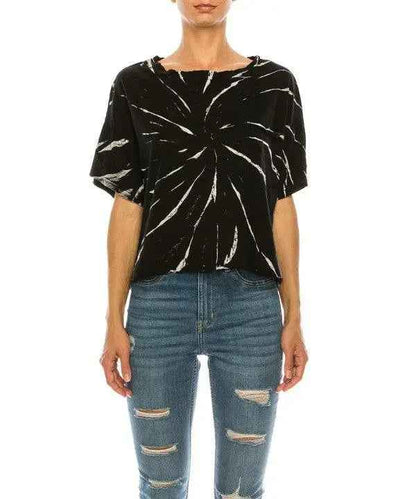 TWIST COTTON TIE DYE T - FamilyClothes